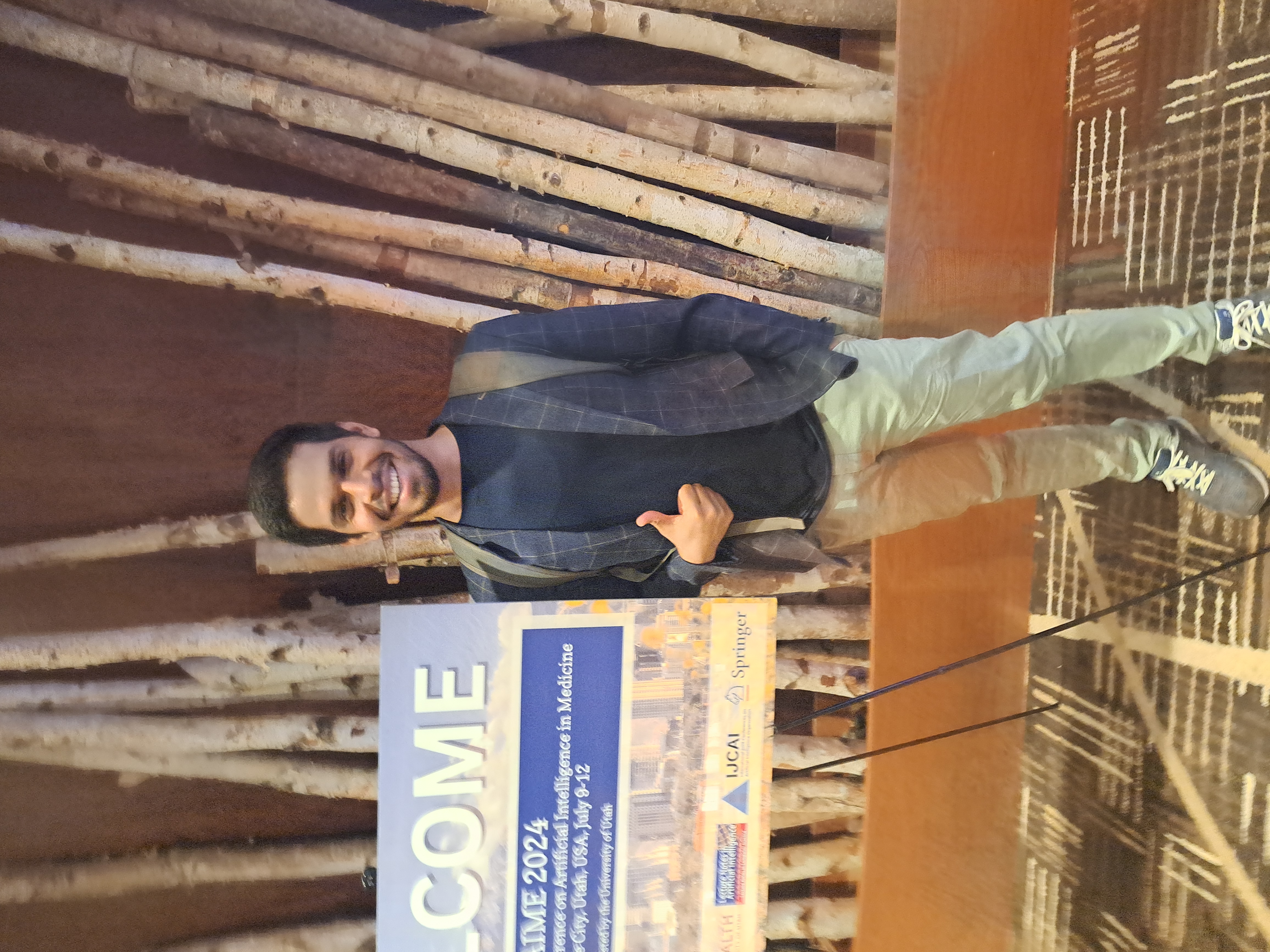 At AIME 2024 conference in Utah, USA