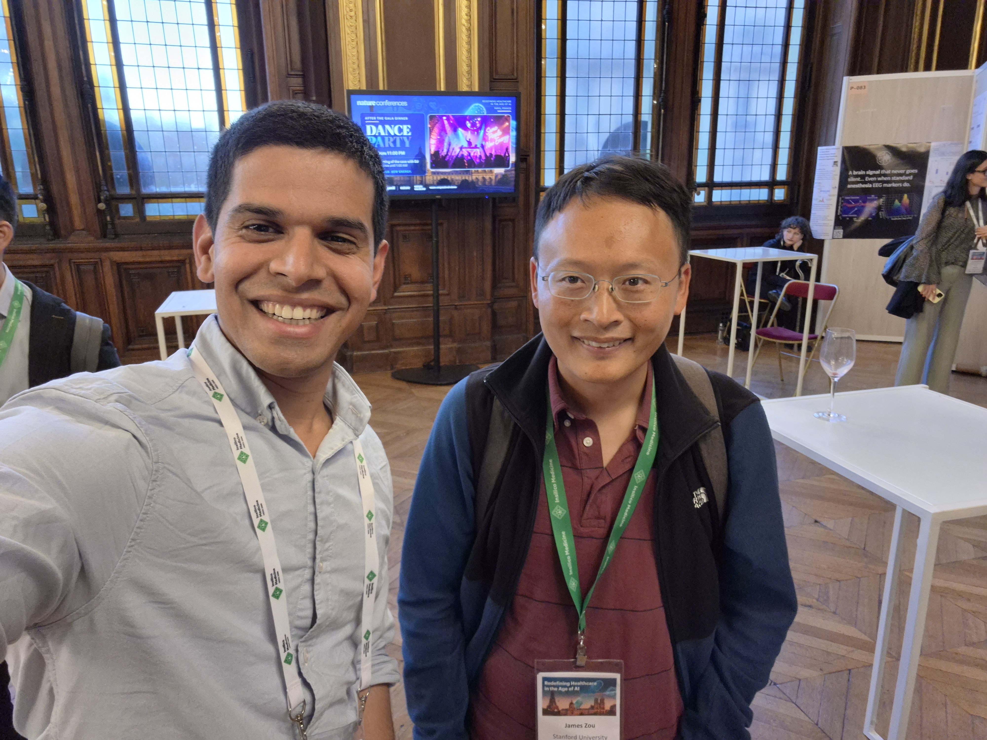 Dipendra Pant with Dr. James Zou